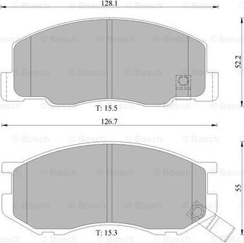 BOSCH 0 986 505 005 - Jarrupala, levyjarru inparts.fi