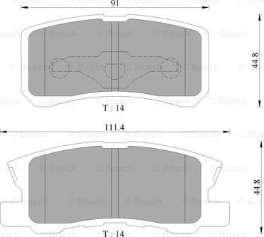 BOSCH 0 986 505 079 - Jarrupala, levyjarru inparts.fi