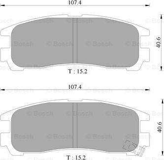 BOSCH 0 986 505 397 - Jarrupala, levyjarru inparts.fi