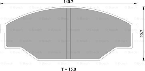 BOSCH 0 986 505 347 - Jarrupala, levyjarru inparts.fi