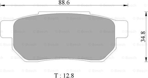 BOSCH 0 986 505 374 - Jarrupala, levyjarru inparts.fi