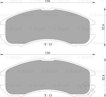 BOSCH 0 986 505 378 - Jarrupala, levyjarru inparts.fi