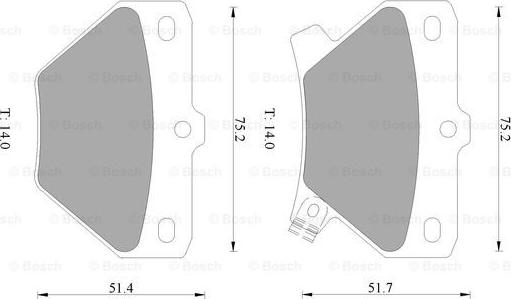 BOSCH 0 986 505 226 - Jarrupala, levyjarru inparts.fi