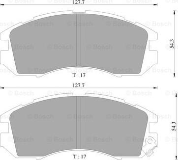 BOSCH 0 986 505 796 - Jarrupala, levyjarru inparts.fi