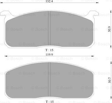 BOSCH 0 986 505 751 - Jarrupala, levyjarru inparts.fi