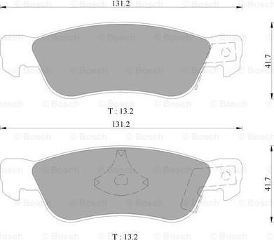 BOSCH 0 986 505 701 - Jarrupala, levyjarru inparts.fi