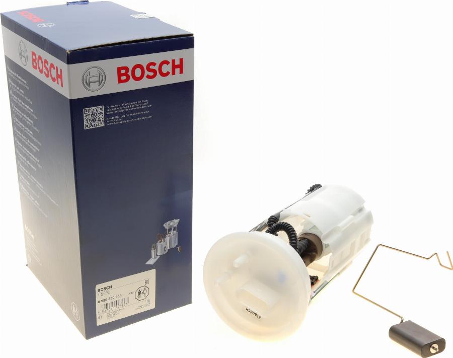 BOSCH 0 986 580 934 - Polttoaineen syöttömoduuli inparts.fi