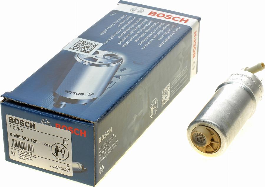 BOSCH 0 986 580 129 - Polttoainepumppu inparts.fi