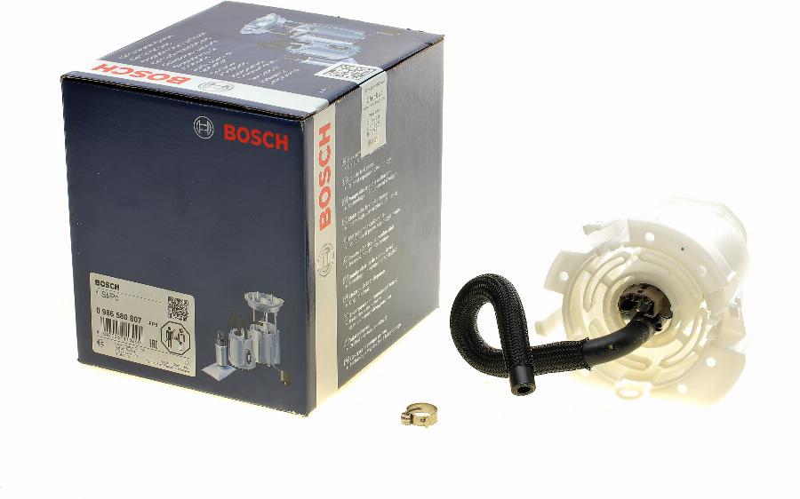 BOSCH 0 986 580 807 - Polttoainepumppu inparts.fi