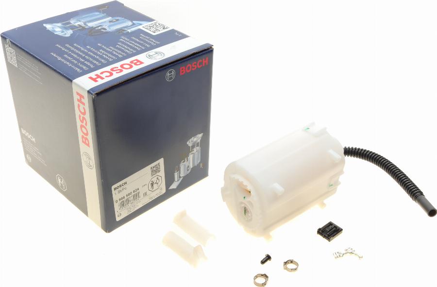 BOSCH 0 986 580 824 - Polttoainepumppu inparts.fi