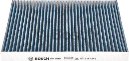 BOSCH 0 986 628 504 - Suodatin, sisäilma inparts.fi