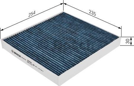 BOSCH 0 986 628 530 - Suodatin, sisäilma inparts.fi