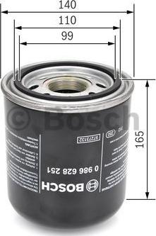 BOSCH 0 986 628 251 - Ilmankuivaus patruuna, paineilmalaite inparts.fi