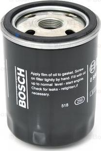 BOSCH 0 986 627 617 - Öljynsuodatin inparts.fi