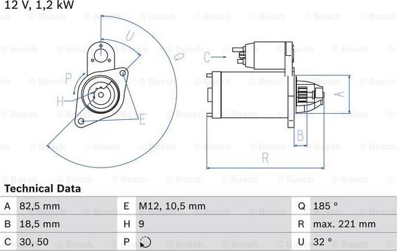 BOSCH 0 986 017 920 - Käynnistinmoottori inparts.fi