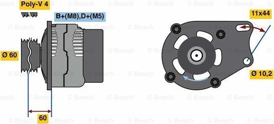 BOSCH 0 986 039 471 - Laturi inparts.fi