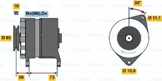 BOSCH 0 986 034 480 - Laturi inparts.fi