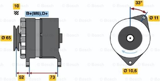 BOSCH 0 986 030 940 - Laturi inparts.fi