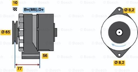 BOSCH 0 986 030 870 - Laturi inparts.fi