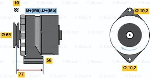 BOSCH 0 986 038 190 - Laturi inparts.fi