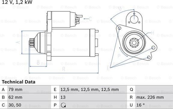 BOSCH 0 986 029 140 - Käynnistinmoottori inparts.fi