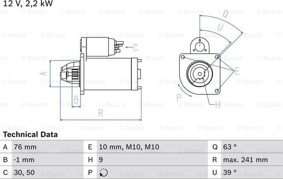 BOSCH 0 986 021 620 - Käynnistinmoottori inparts.fi