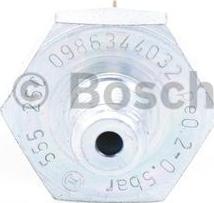 BOSCH 0 986 344 032 - Tunnistin, öljynpaine inparts.fi