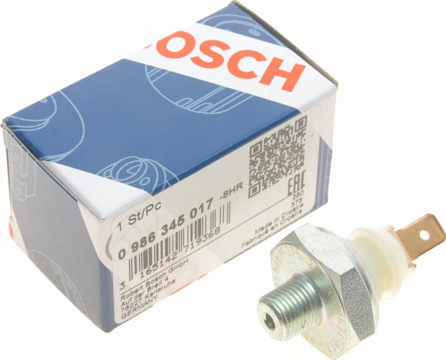 BOSCH 0.986.345.017 - Tunnistin, öljynpaine inparts.fi