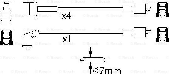 BOSCH 0 986 356 944 - Sytytysjohtosarja inparts.fi