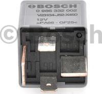 BOSCH 0 986 332 002 - Rele, työvirta inparts.fi