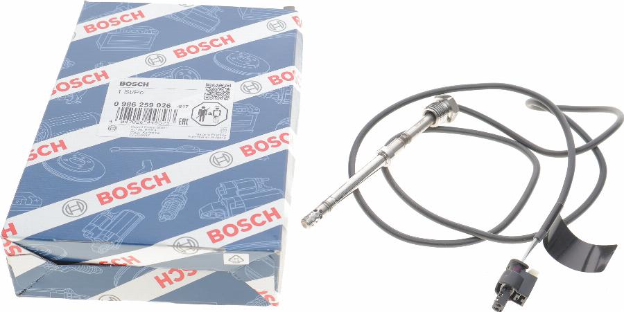 BOSCH 0 986 259 026 - Tunnistin, pakokaasulämpötila inparts.fi