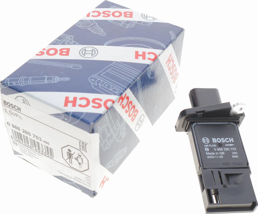 BOSCH 0 986 280 703 - Ilmamassamittari inparts.fi