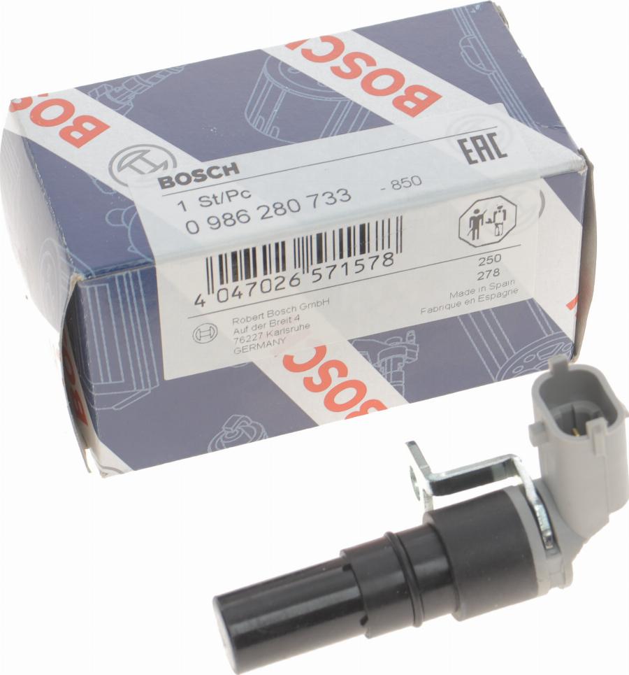 BOSCH 0.986.280.733 - Impulssianturi, kampiakseli inparts.fi