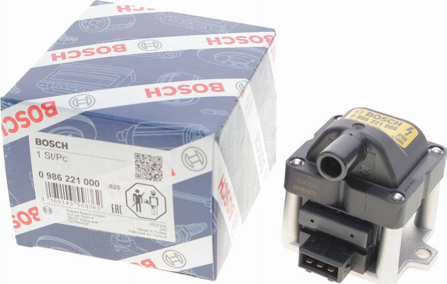 BOSCH 0 986 221 000 - Sytytyspuola inparts.fi