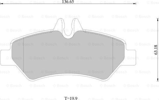 BOSCH 0 986 AB9 447 - Jarrupala, levyjarru inparts.fi