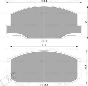 BOSCH 0 986 AB9 049 - Jarrupala, levyjarru inparts.fi