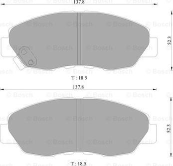 BOSCH 0 986 AB9 044 - Jarrupala, levyjarru inparts.fi