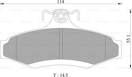 BOSCH 0 986 AB9 047 - Jarrupala, levyjarru inparts.fi