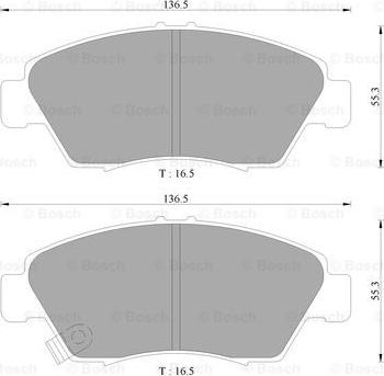 BOSCH 0 986 AB9 069 - Jarrupala, levyjarru inparts.fi