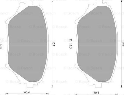 BOSCH 0 986 AB9 089 - Jarrupala, levyjarru inparts.fi