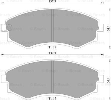 BOSCH 0 986 AB9 038 - Jarrupala, levyjarru inparts.fi