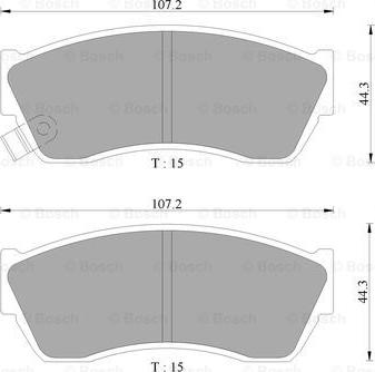 BOSCH 0 986 AB9 032 - Jarrupala, levyjarru inparts.fi