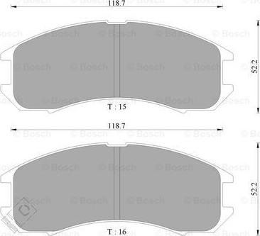 BOSCH 0 986 AB9 024 - Jarrupala, levyjarru inparts.fi