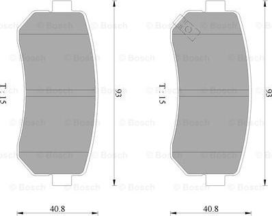 BOSCH 0 986 AB9 149 - Jarrupala, levyjarru inparts.fi