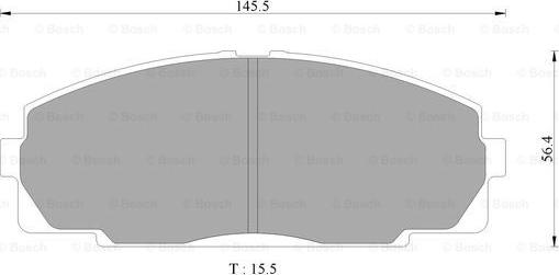 BOSCH 0 986 AB9 142 - Jarrupala, levyjarru inparts.fi