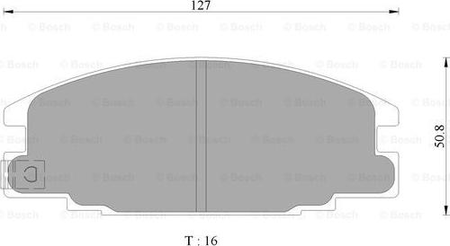 BOSCH 0 986 AB9 155 - Jarrupala, levyjarru inparts.fi