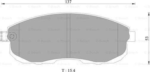 BOSCH 0 986 AB9 169 - Jarrupala, levyjarru inparts.fi