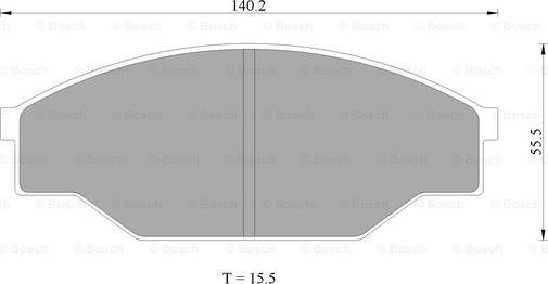 BOSCH 0 986 AB9 184 - Jarrupala, levyjarru inparts.fi