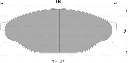 BOSCH 0 986 AB9 181 - Jarrupala, levyjarru inparts.fi