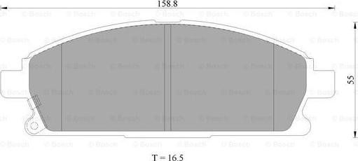 BOSCH 0 986 AB9 179 - Jarrupala, levyjarru inparts.fi